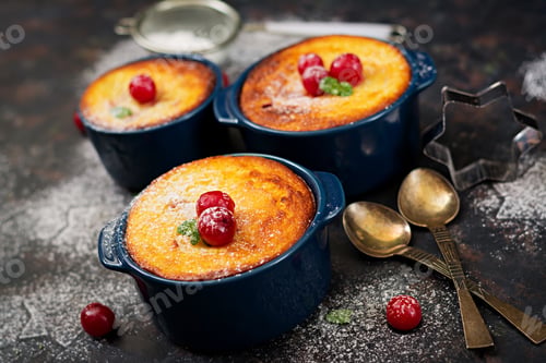 Preview: Cottage Cheese Casserole With Cherries