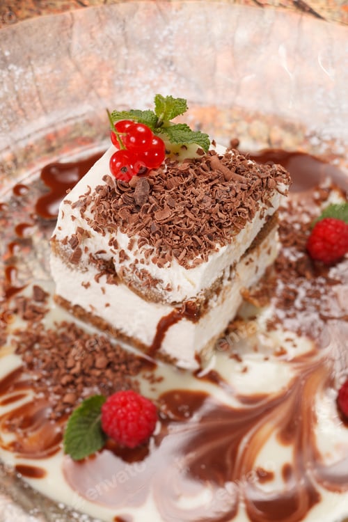 Preview: Italian Dessert With Berries