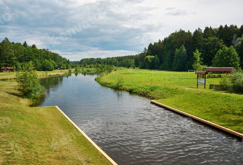 Preview: Augustow Canal Poland, Belarus. It Is Under The Protection Of Unesco July 8, 2017
