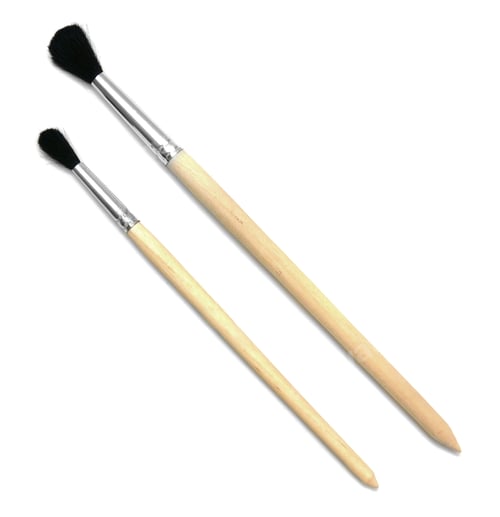 Preview: Brushes For Drawing. On A White Background.