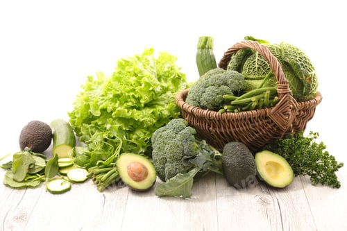 Preview: Assorted Green Vegetables