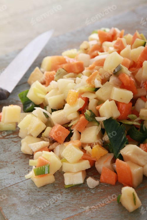 Preview: Preparing Mixed Vegetables