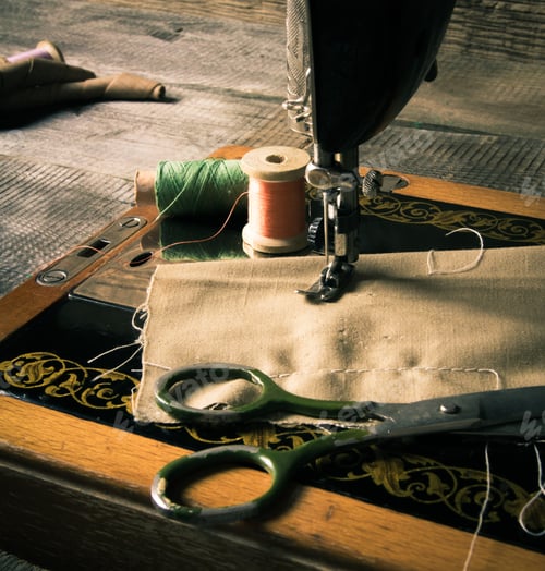 Preview: Sewing. The Sewing Machine And Tools.
