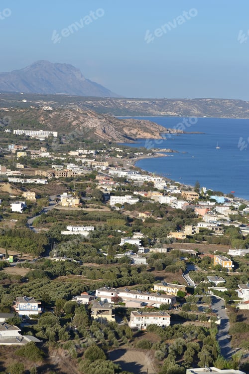 Preview: View Of Kefalos On Kos Island, Greece.