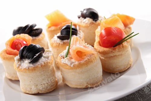 Preview: Buffet Food, Canape