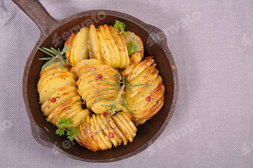 Preview: Baked Sliced Potato