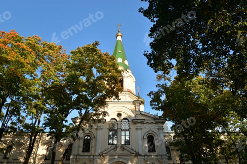 Preview: Athos Church Of The Resurrection Novodevichy Monastery In St.Petersburg, Russia.