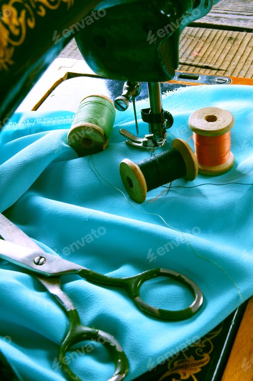 Preview: Sewing. The Sewing Machine And Accessories.