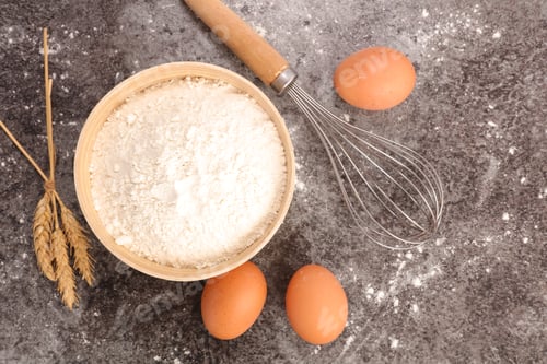 Preview: Flour And Fresh Egg