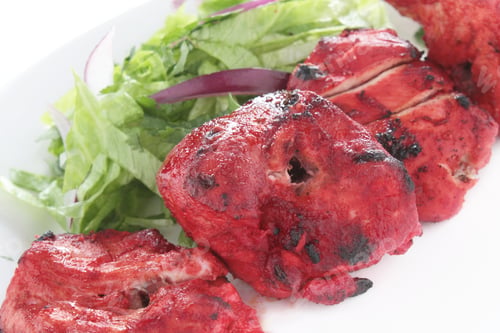 Preview: Cooked Indian Chicken Tikka Kebab