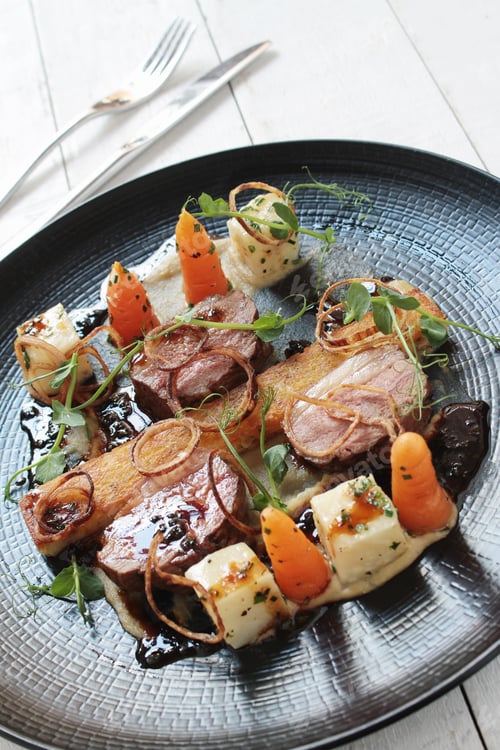 Preview: Plated Lamb Dinner