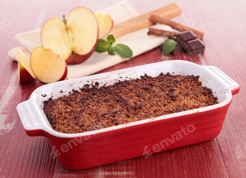 Preview: Chocolate And Apple Crumble