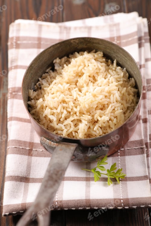 Preview: Boiled Rice In Pan