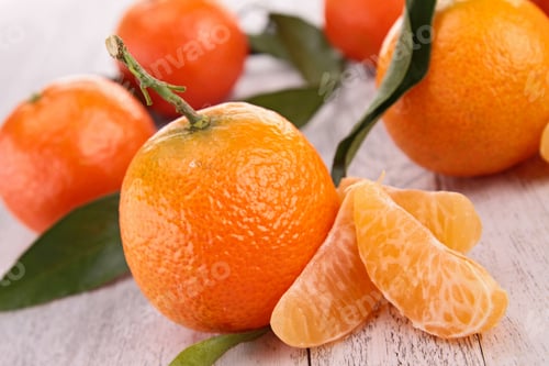 Vorschau: Mandarinenfrucht oder Mandarine