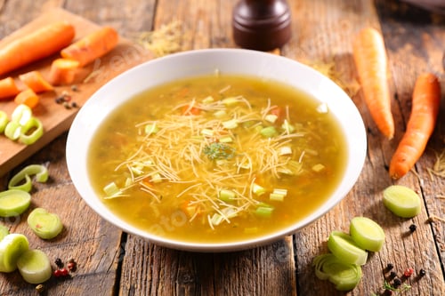 Preview: Noddles With Vegetable And Broth
