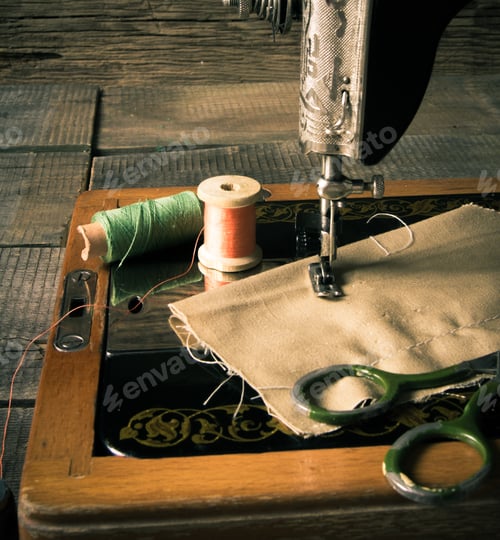Preview: Sewing. The Sewing Machine And Tools.