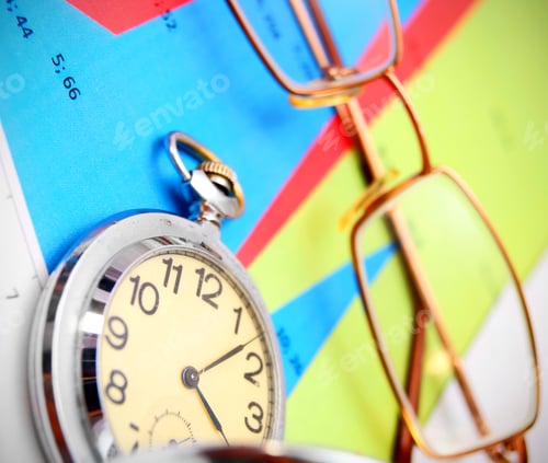 Preview: Watch And Glasses On Graphs.