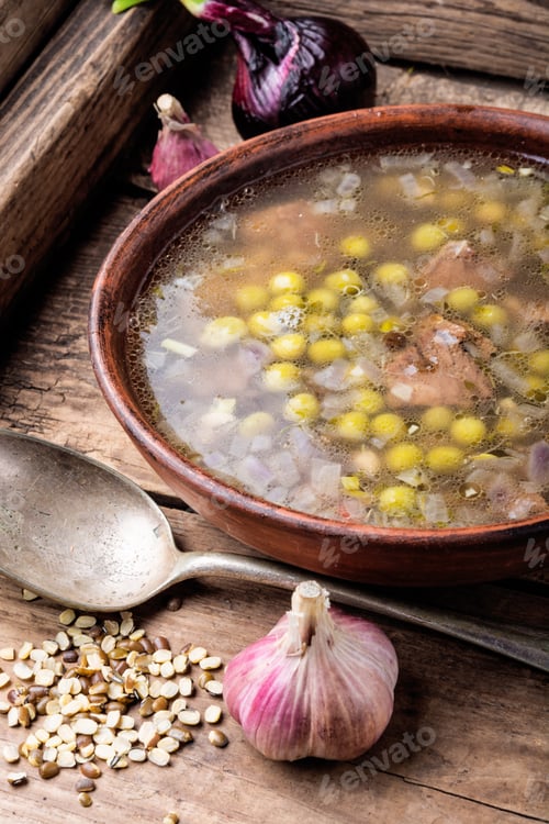 Preview: Peruvian Chicken Soup With Cilantro And Quinoa.Aguadito De Pollo