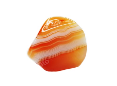 Preview: Botswana Agate Chalcedony Quartz Semigem Geological Mineral Isolated