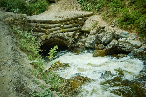 Preview: Roads Aktash-Ulagan In The Area Of The Gorge Red Gate. Mountain Altai