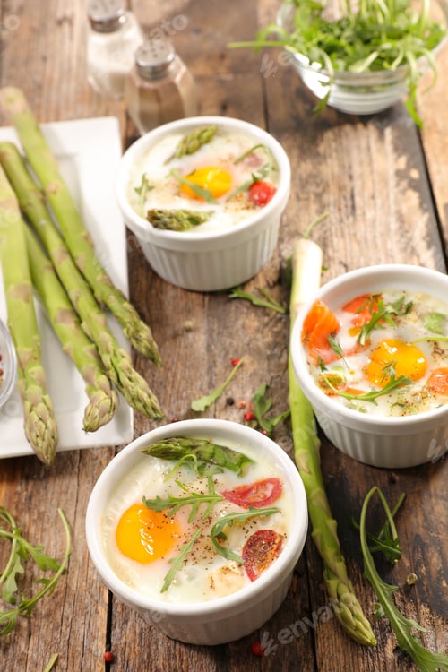 Preview: Assorted Baked Egg And Vegetable