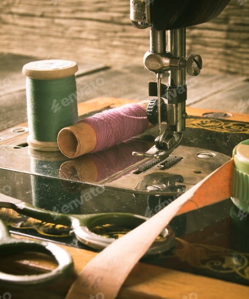 Preview: Sewing. The Sewing Machine And Tools.
