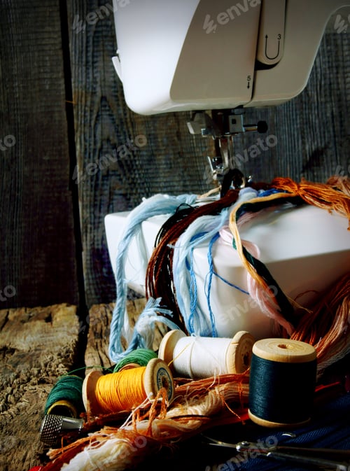 Preview: Sewing. The Sewing Machine And Accessories.