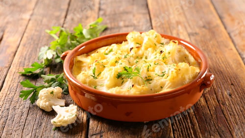 Preview: Cauliflower Gratin With Cream And Cheese