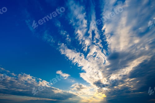 Vorschau: Blauer Himmel, Wolken