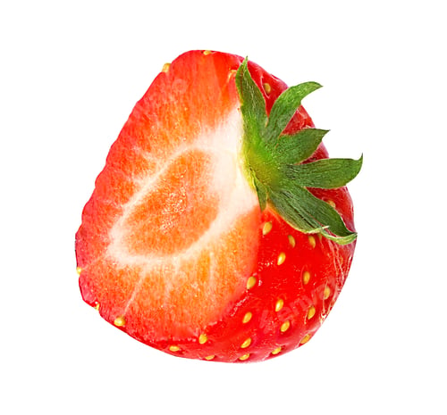 Preview: Strawberry On White Background