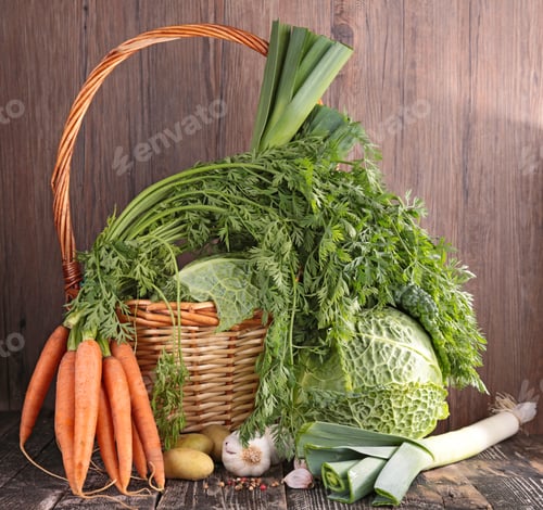Preview: Fresh Vegetables In Basket
