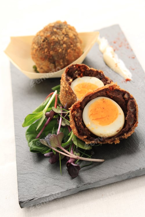 Preview: Scotch Manchester Eggs Canape