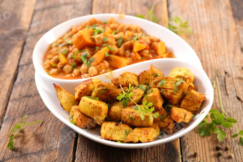 Preview: Chicken Curry And Vegetable