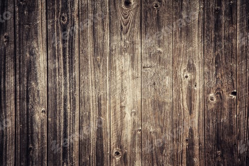 Preview: Old Brown Wooden Texture, Close Up Image