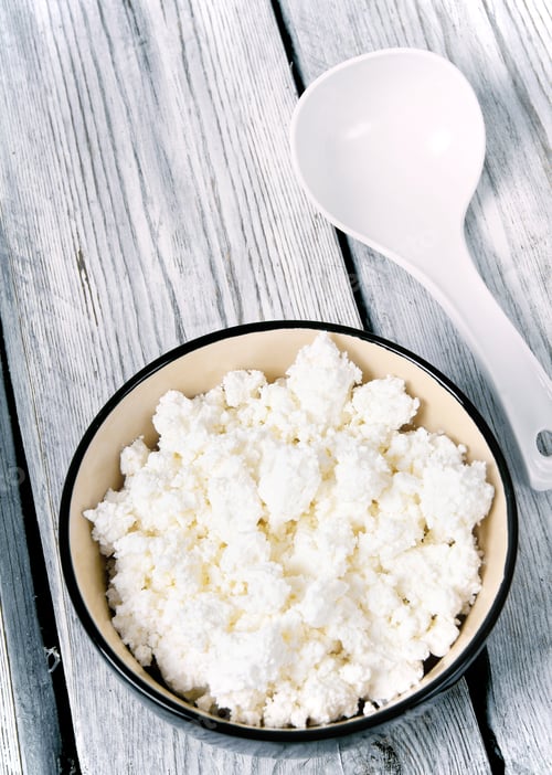 Preview: Dairy Products On A Wooden Background.