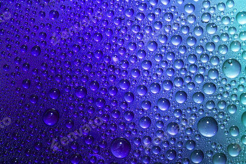 Preview: Water Drops On Abstract Background