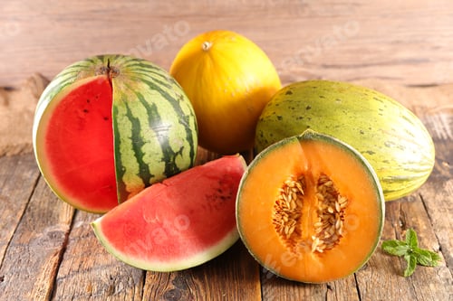 Preview: Assorted Melon And Watermelon