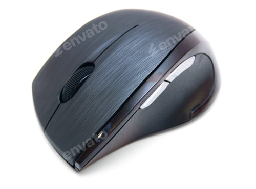 Preview: The Computer Mouse. On A White Background.