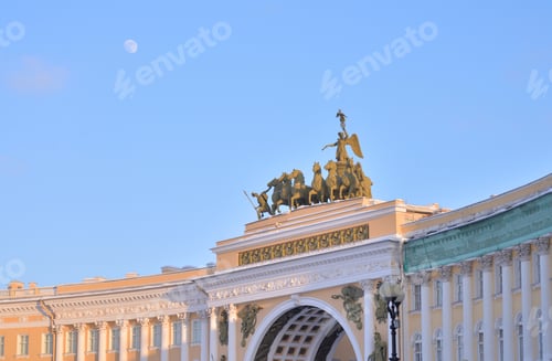 Preview: The Arch Of General Staff In St. Petersburg, Russia.