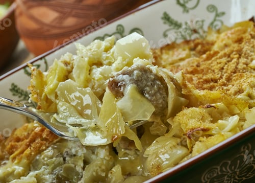 Preview: Bavarian Cuisine , Traditional German Cabbage Casserole
