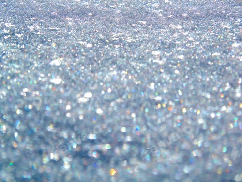 Preview: Abstract Blue Background Colorful Blurred Christmas Light Garland Snow