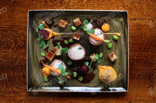 Preview: Rabbit Chicken Roulade With Vegetables