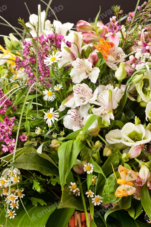 Preview: Bouquet Of Colorful Flowers