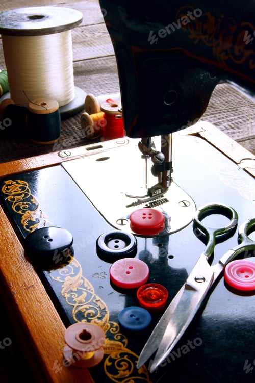 Preview: Sewing. The Sewing Machine And Accessories.