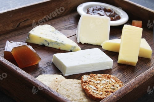 Preview: Cheese Selection On Platter