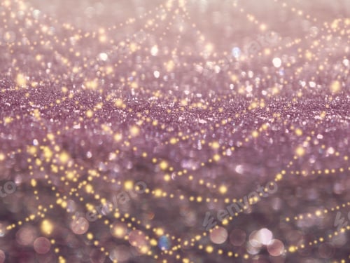 Preview: Abstract Background Christmas Lights Garland