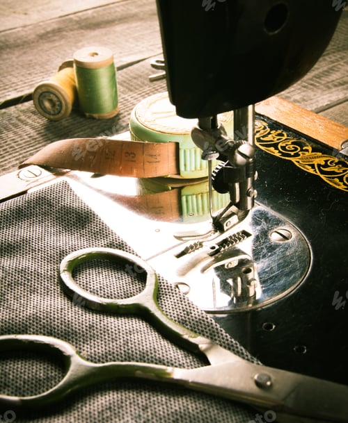 Preview: Sewing. The Sewing Machine And Tools.
