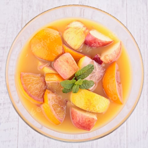 Preview: Fruit Salad And Juice