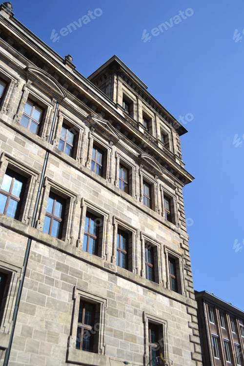 Preview: View Of House In Center Of Nuremberg, Bavaria, Germany.