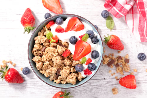 Preview: Bowl With Muesli,Berry And Yogurt